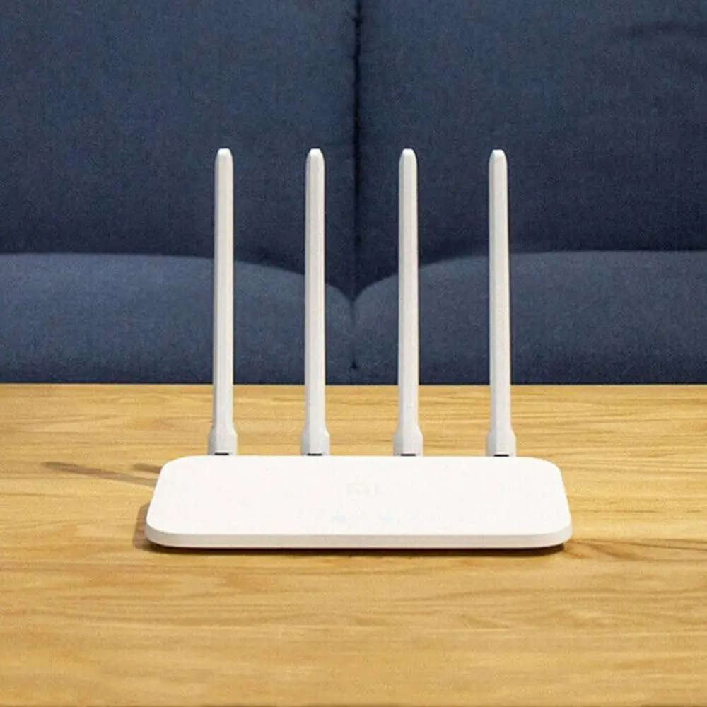 

2023 Hot Smart Router 4 Antennas Router 1200Mbps Single Band Router WiFi Routers Wireless Router For Xiaomi 4C Dropshipping