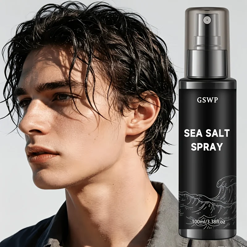 Spray para el cabello con sal marina GSWP, proporciona un efecto refrescante y controla la grasa en verano, hidrata y humecta. 100ml/200ml