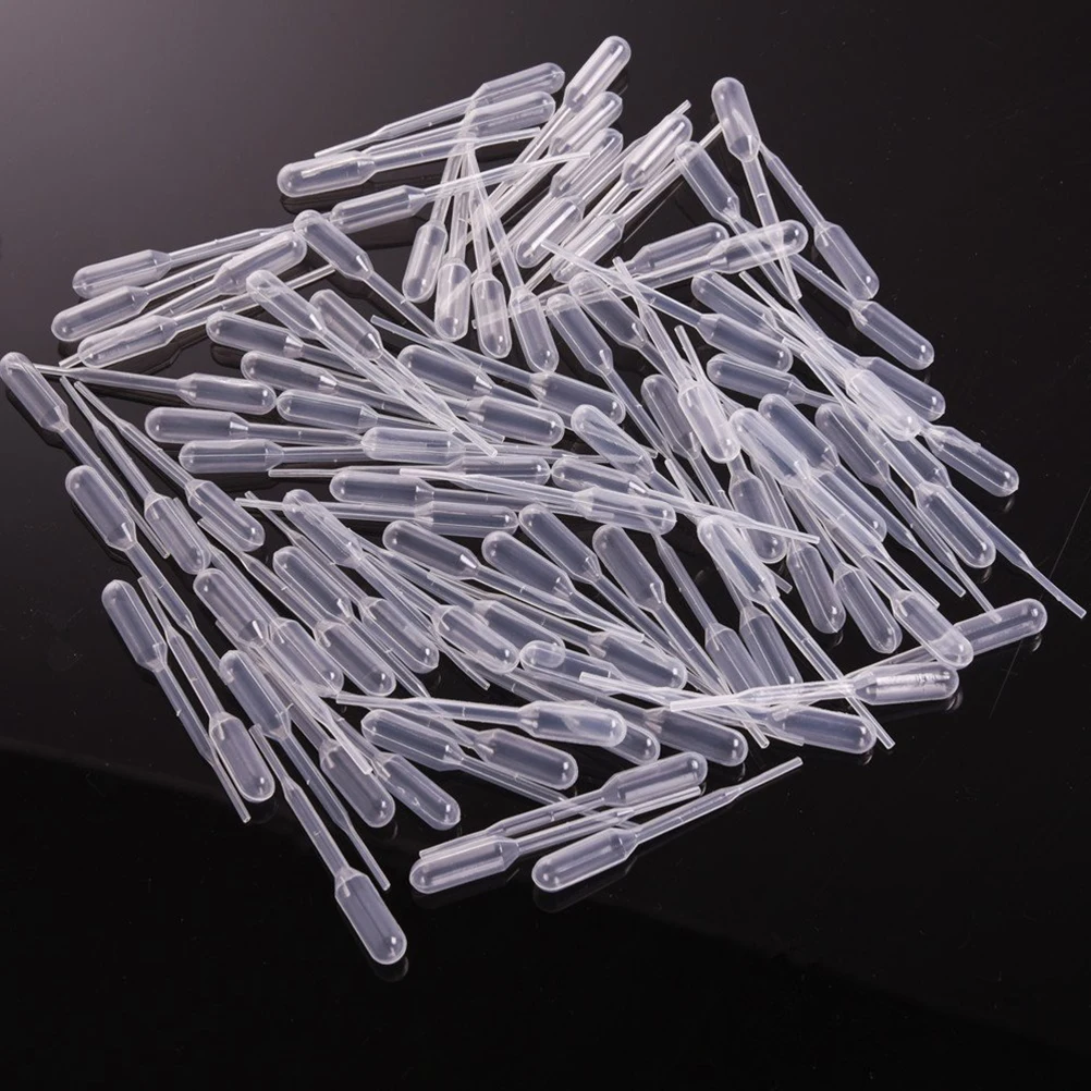 

200pcs 0.2Ml Disposable Graduated Transfer Pipettes Lightweight Liquid Dropper For Safe Use Easy Pinch Portable Carry Plastic