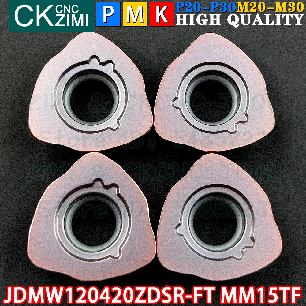 JDMW120420ZDSR-FT MM15TF JDMW 120420ZDSR FT MM15TF Carbide inserts milling inserts Tools CNC metal lathe Indexable milling tool