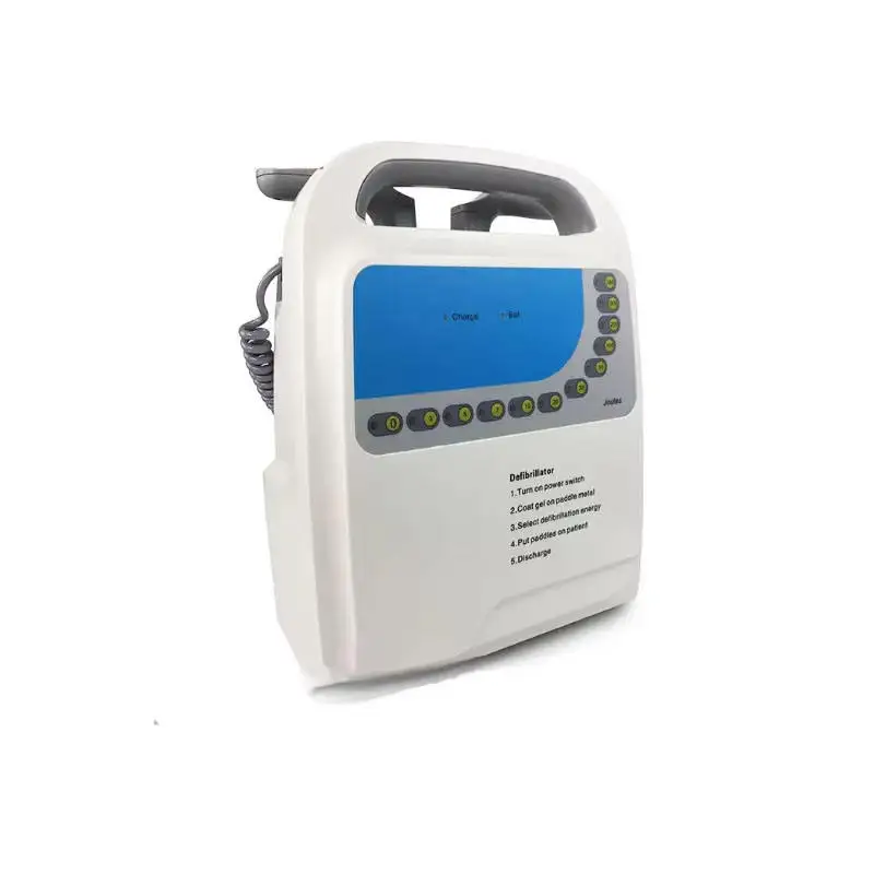 Human Use Or Animal Use AED Machine Cardiac Defibrillator Automatic External Biphasic Defibrillator Monitor 8000A