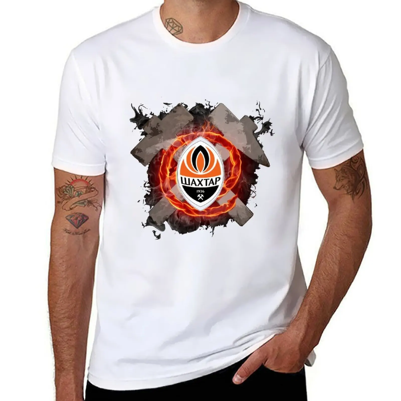 

Shakhtar donetsk T-Shirt cotton tshirt 100% t shirt for man T-Shirt