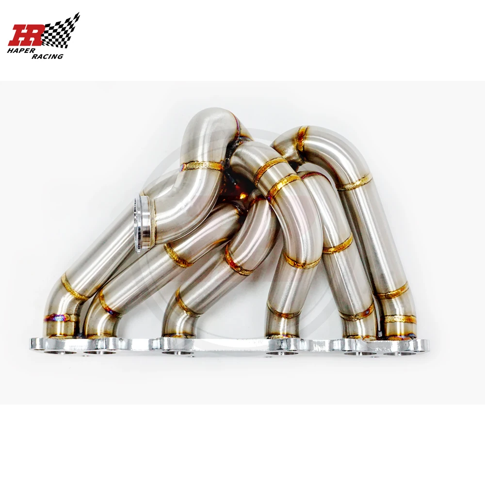 HP RACING 3mm Steam Pipe Vband 42mm OD Exhaust Turbo Manifold For 1JZ VVTi 1JZGTE 1986-1999