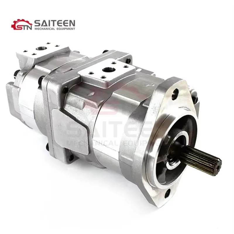

Hydraulic Pump 705-52-21170 Compatible with Bulldozers D41P-6 D41E-6 Gear Pump 705-52-21170