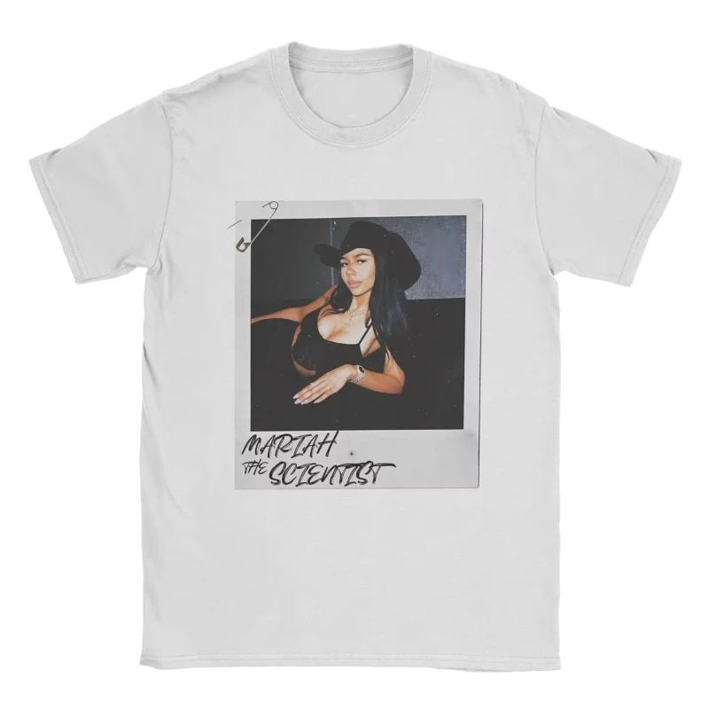 Mariah The Scientist T-Shirts Men Fashion  Cotton Tee Shirt Crew Neck Short Sleeve T Shirt  Clothing