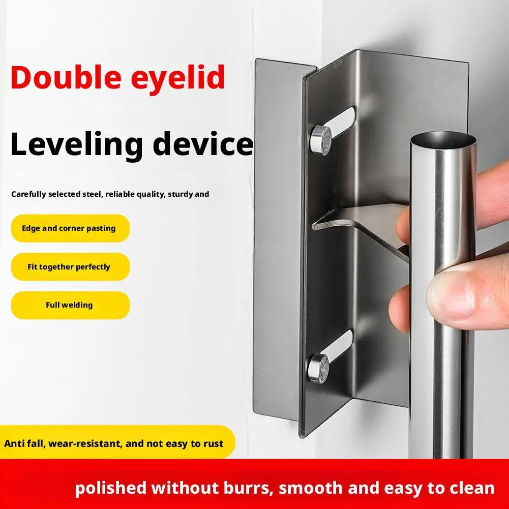 

Stainless Steel Corner Trowel Portable Bricklaying Smoothing Adjustable Trowel Plastering Painting Tools