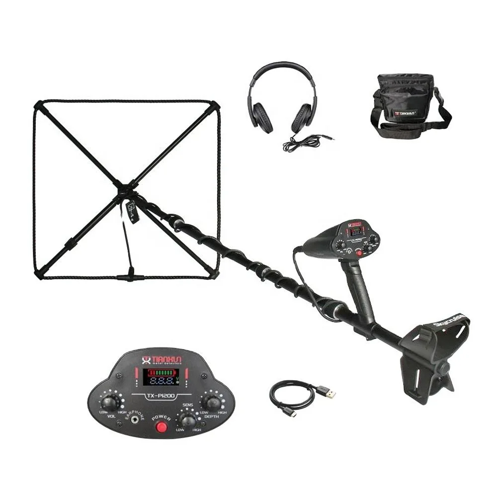 

PI200 Pulse Induction Metal Detector PI200 Gold Silver Detector Deep Industrial Underground Metal Detector Long Range
