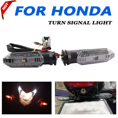 For HONDA CB650R CB1000R CRF450L CBR150R CBR250RR CBR400R CBR500R CBR650R LED Turn Signal Light Indicator Blinker Flasher