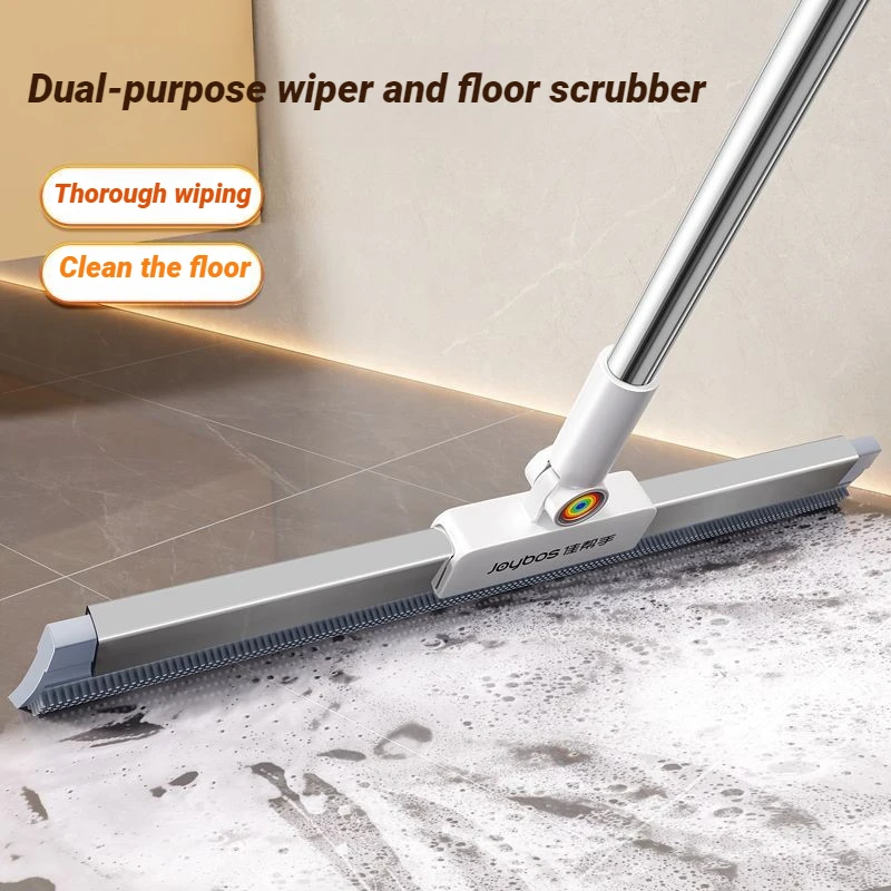 Silicone Scraper Magic Broom 30-50cm JOYBOS Multifunctional Floor Water Scraper 180 Complete Living Room Toilet Bathroom Cleaner view 4