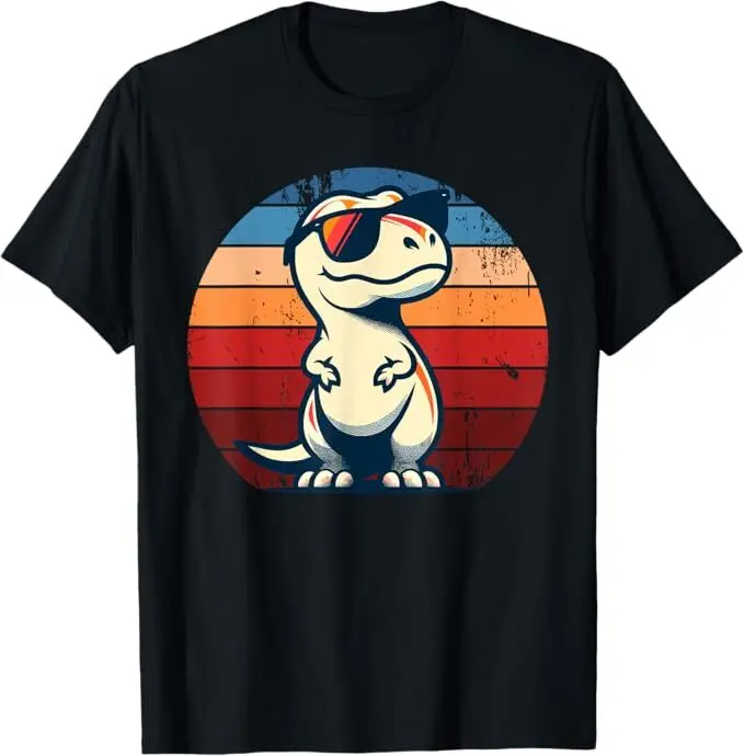 

Dinosaur T-Rex Retro Novelty Men Kids Women Funny Dinosaur T-Shirt