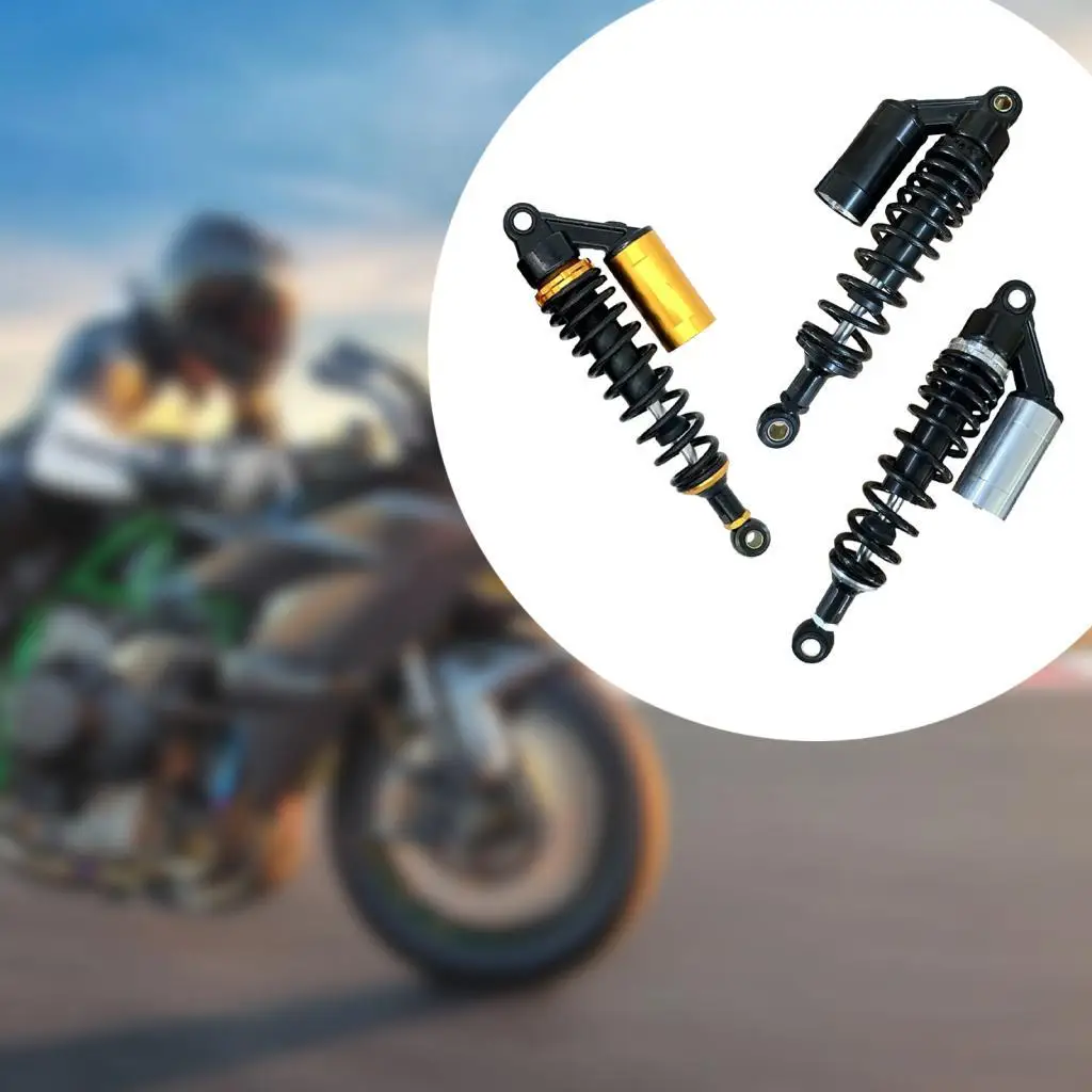 Professional Motorcycle Shock Absorber 345mm Aluminum Spring Suspension Damper Compatible Accessories for Smooth Ride Professional Motorcycle Shock Absorber 345mm Aluminum Spring Suspension Damper Compatible Accessories for Smooth Ride