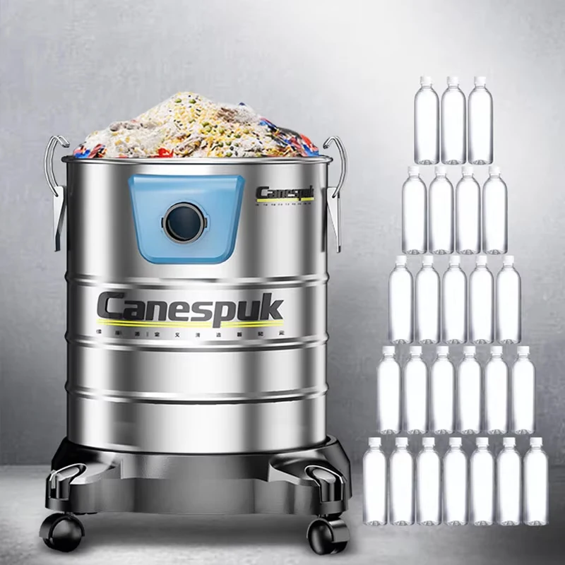 مكنسة كهربائية 4 في 1 شفط قوي منزلي صناعي جاف/رطب/تمزح/هزاز مكنسة كهربائية لمراكز الفنادق وغسيل السيارات