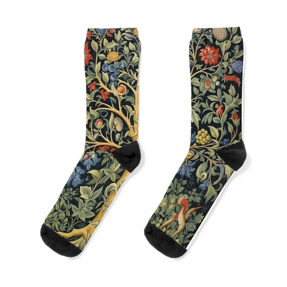 Nature & Art United-Chaussettes de luxe pour hommes et femmes, instabilité William, arbre, art, Happy Floor, golf, compression