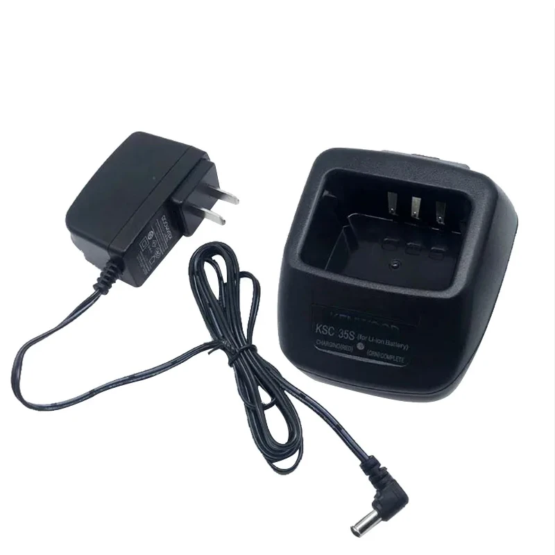 KSC-35S Li-ion Battery Rapid Charger for KENWOOD KNB-63L KNB-65L TK-2000 TK-3400 TK-2400 TK-3301 TK-U100 TK-3000 TH-K20E Radio