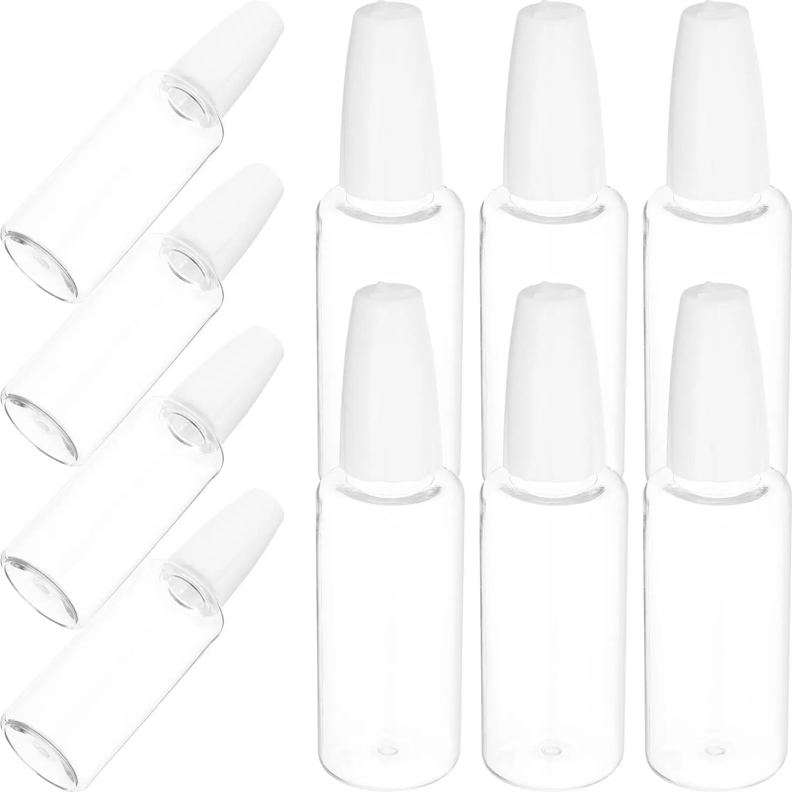 10 個ニードルチップ接着剤ボトル微圧搾液体アプリケーターオイラー精密 PP ステンレス鋼材料縫製