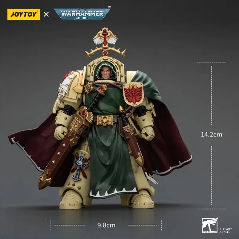 

JOYTOY Warhammer 40K Dark Angels Belial 1/18 Action Figure Doll Grand Master of The Deathwing Anime Figure Game Model Toy Gifts