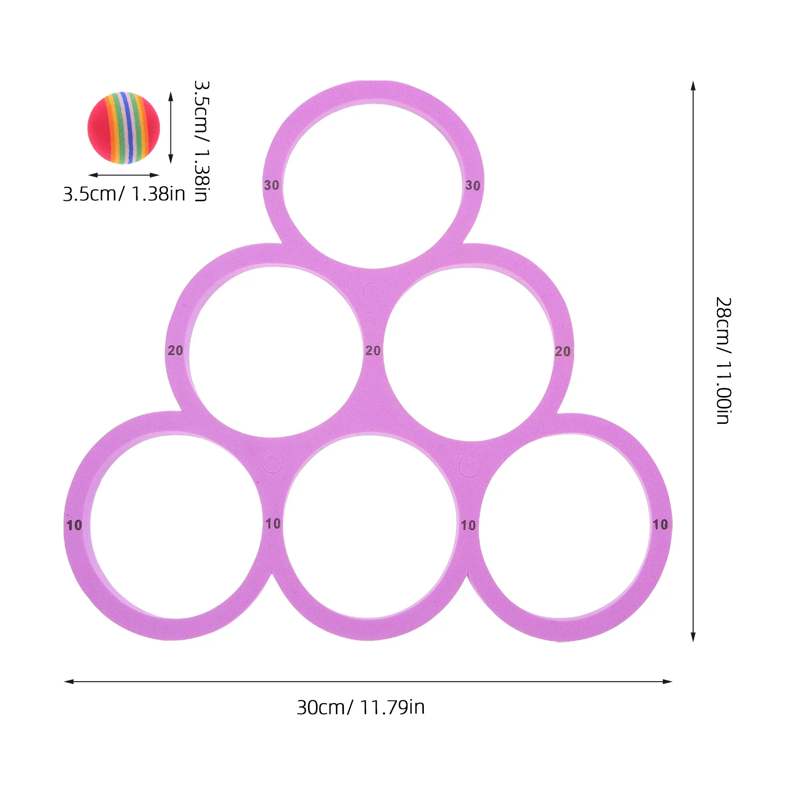 1 مجموعة العائمة بركة رمي لعبة إيفا الرياضات المائية النتيجة ملحوظ خواتم في الهواء الطلق حلقة إرم الأسرة بركة ألعاب المراهقين