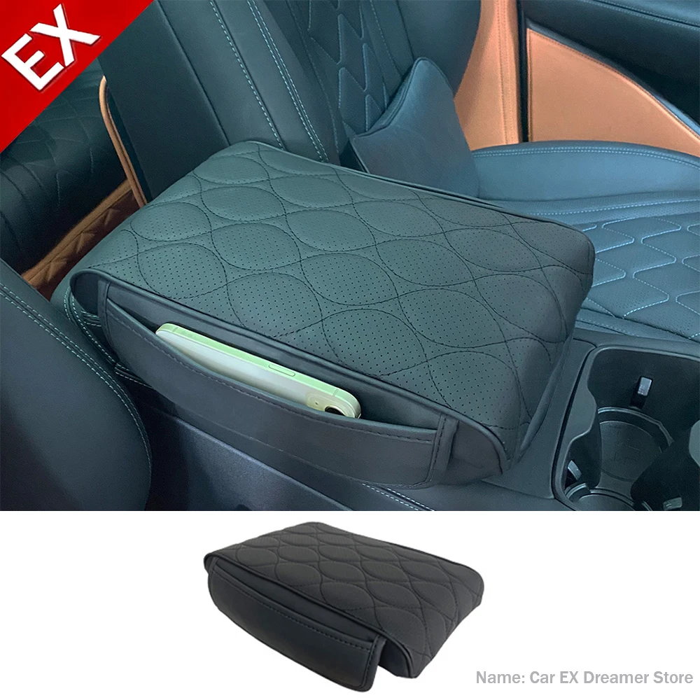 Per Byd Sea Lion 07 Ev 2024-2025 Lhd Rhd Bracciolo Box Copertura In Pelle Durevole Resistente Ai Graffi Elegante Aggiornamento Cinghia Elastica-image