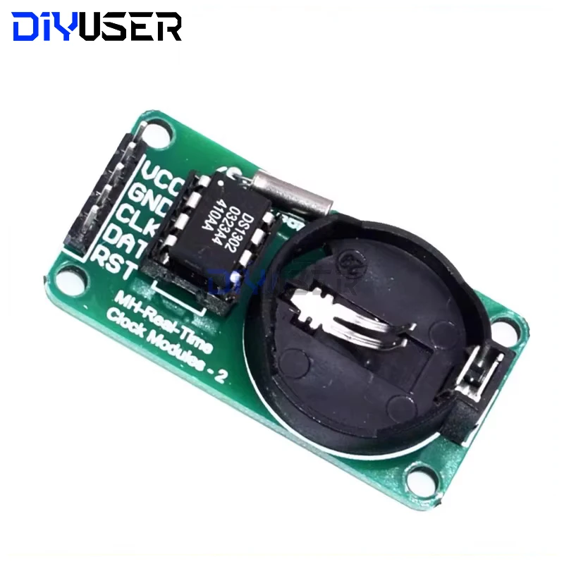 DIYUSER Smart Electronics DS1302 Real Time Clock Module for UNO MEGA Development Board Diy Starter Kit