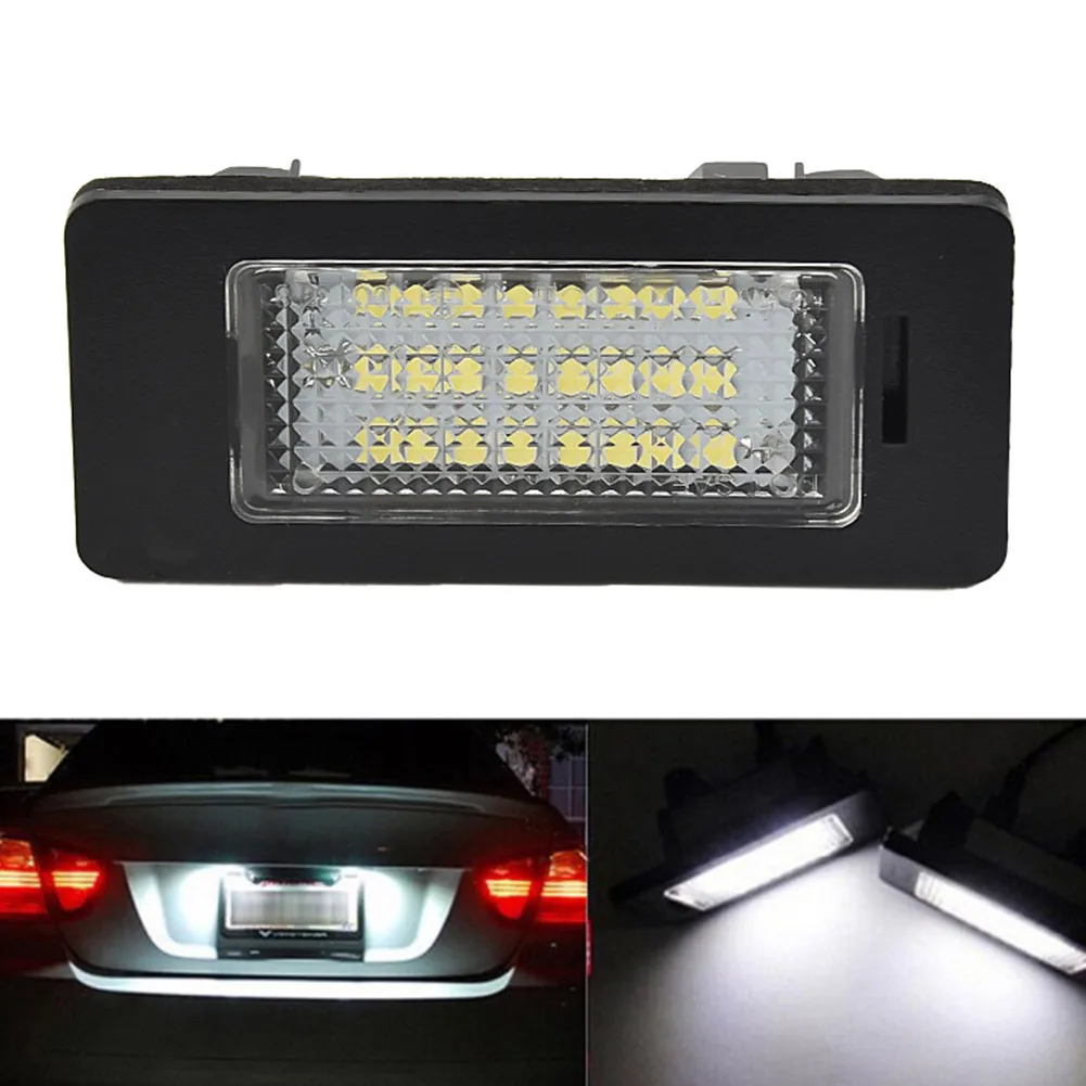 License Plate Light 6000k White For BMW 5 Series E60 E39 E61 E90 E91 E92 E93 LED License Number Plate Light Lamp