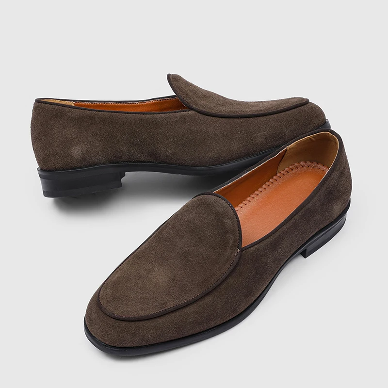 Classic Men Loafers Multi Colored High-quality British Casual Comfortable Business Shoes American Social Shoes Sizes 38-46