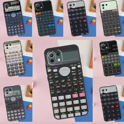 Unique Calculator design Case For Xiaomi 11T 12T Pro 12 X 13 Lite POCO F5 Pro F3 X4 F4 GT C40 M5s M4 X3 X5 Pro Coque
