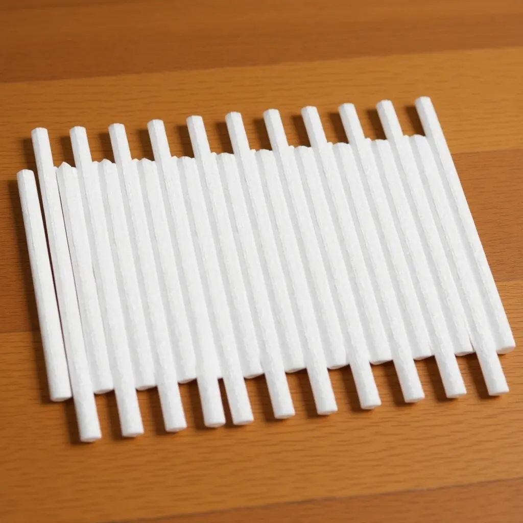 40 Pcs Fragrance Diffuser Sticks Humidifier Filter Refill Essential Oil Supplies Cotton