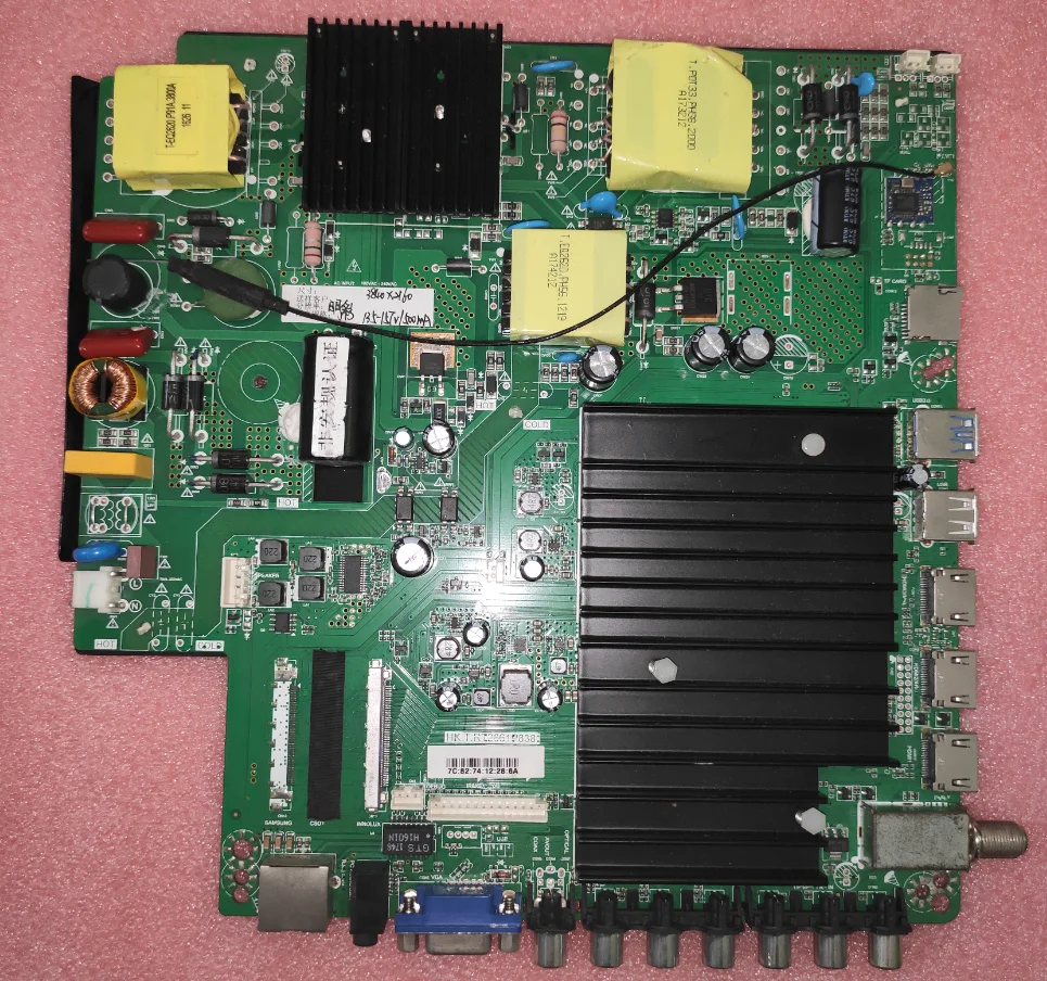 Free shipping！ HK.T.RT2861P838  4K WiFi network TV motherboard tested well