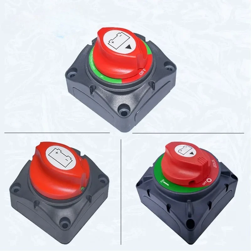 Dual Battery Isolator Switch 2 And 3 Position Automotive Marine  Disconnect Switch CUT ON-OFF Rotary Switch For 12V-48V Yacht RV