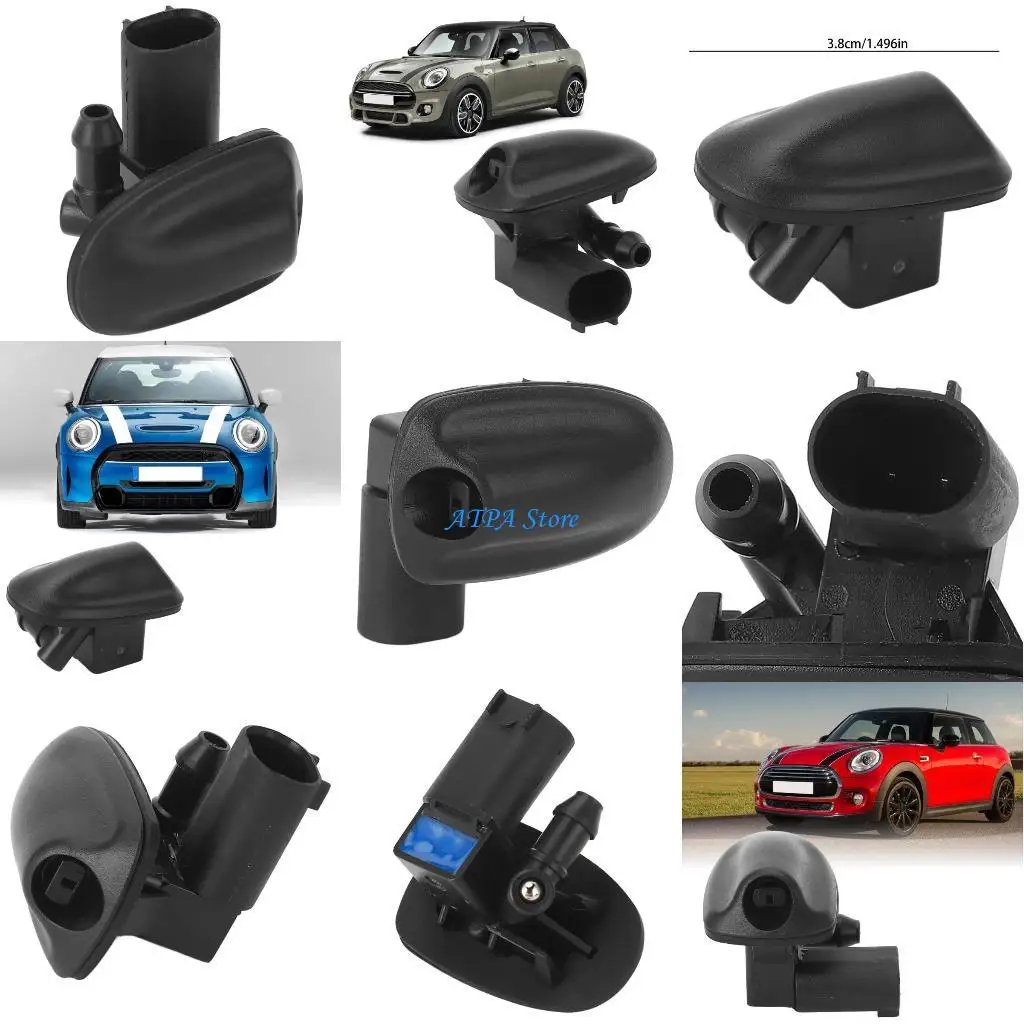 

U13C Сменная насадка для омывателя лобового стекла с подогревом, насадки для омывателя ветрового стекла для F56 F55, простая