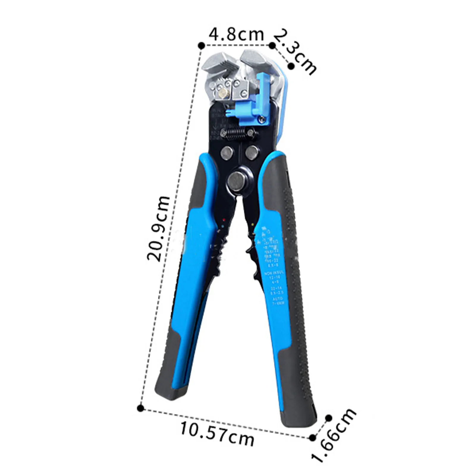 Blue Wire Stripper Automatik 3 in 1 Anti-Rutsch-Griff arbeits sparende Kabels chneide zange für Elektriker