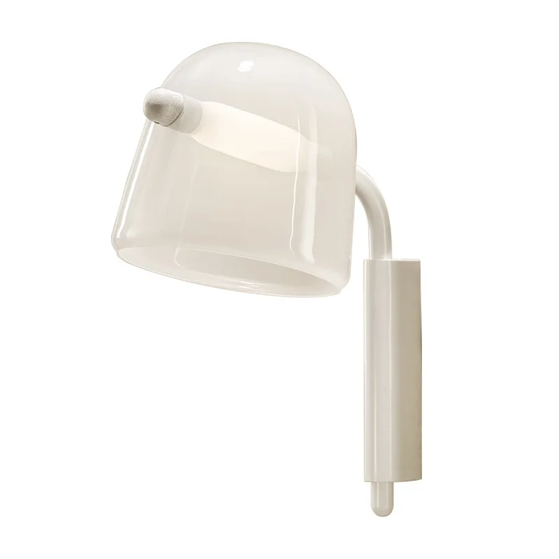 

Modern simple Nordic style creative study designer living room glass bedroom bedside lamp