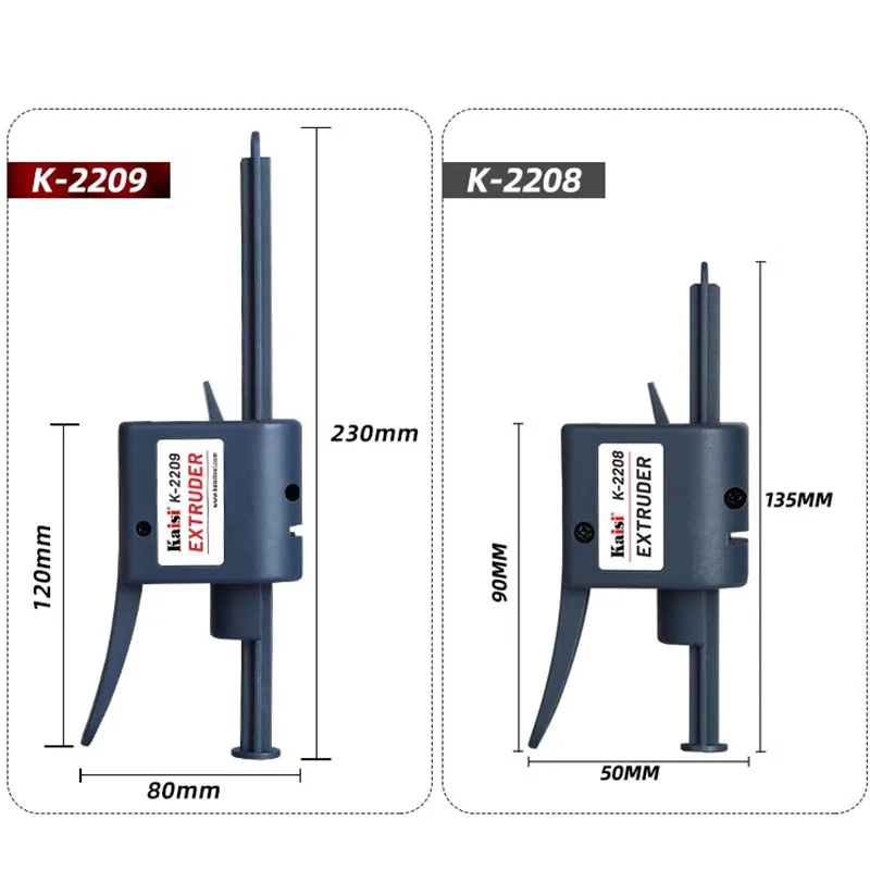 Kaisi10/30cc/K-2208/k-2209 TubeMate Solder Paste Extruder Welding Green Oil Booster Glue Rod Boosters Discharge Oil Putter Tools