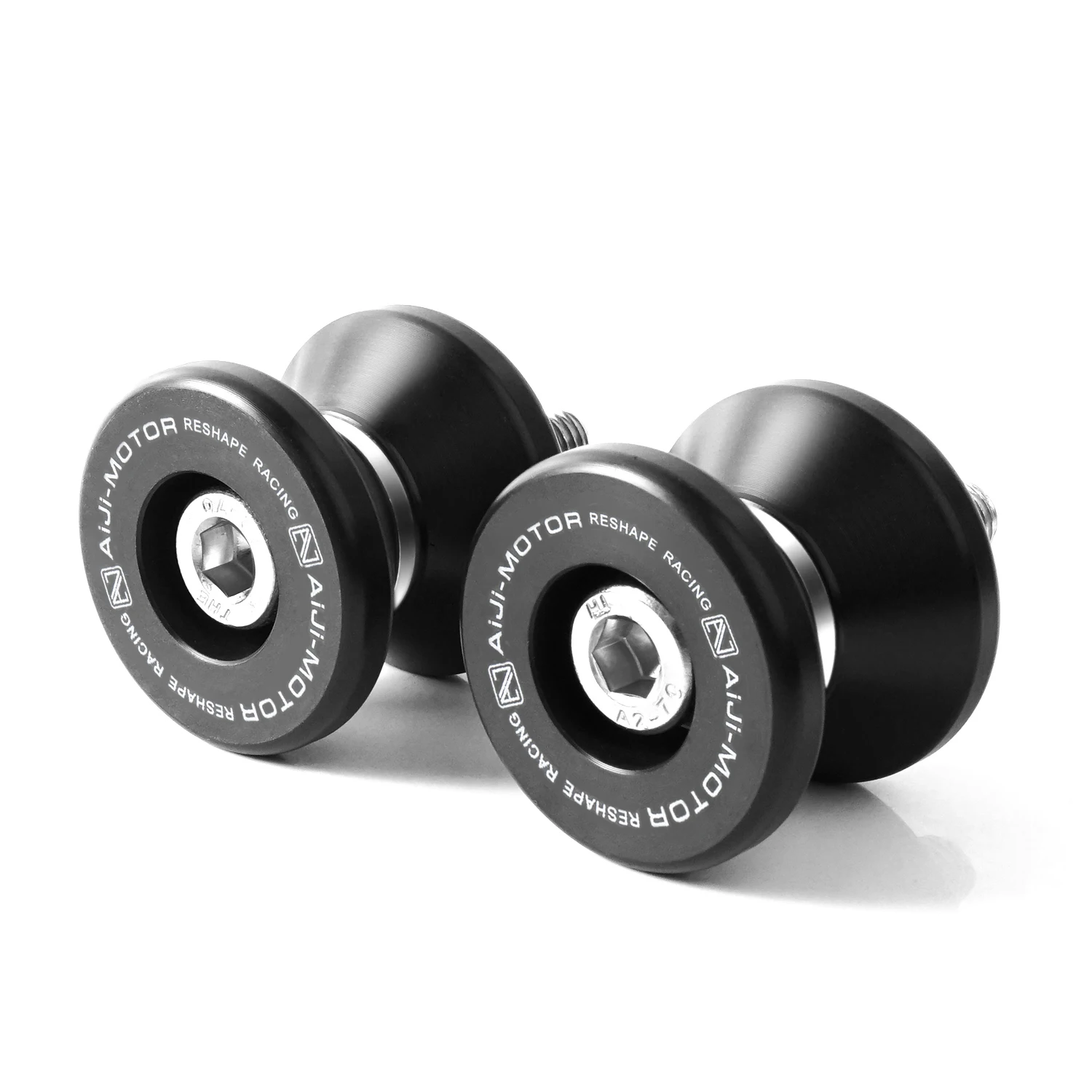 Motorcycle Accessories 6MM Swingarm Sliders Spools Paddock Stand Bobbins for Yamaha MT-03 MT-09 MT-10 YZF-R1/R3/R7/R9 XSR900