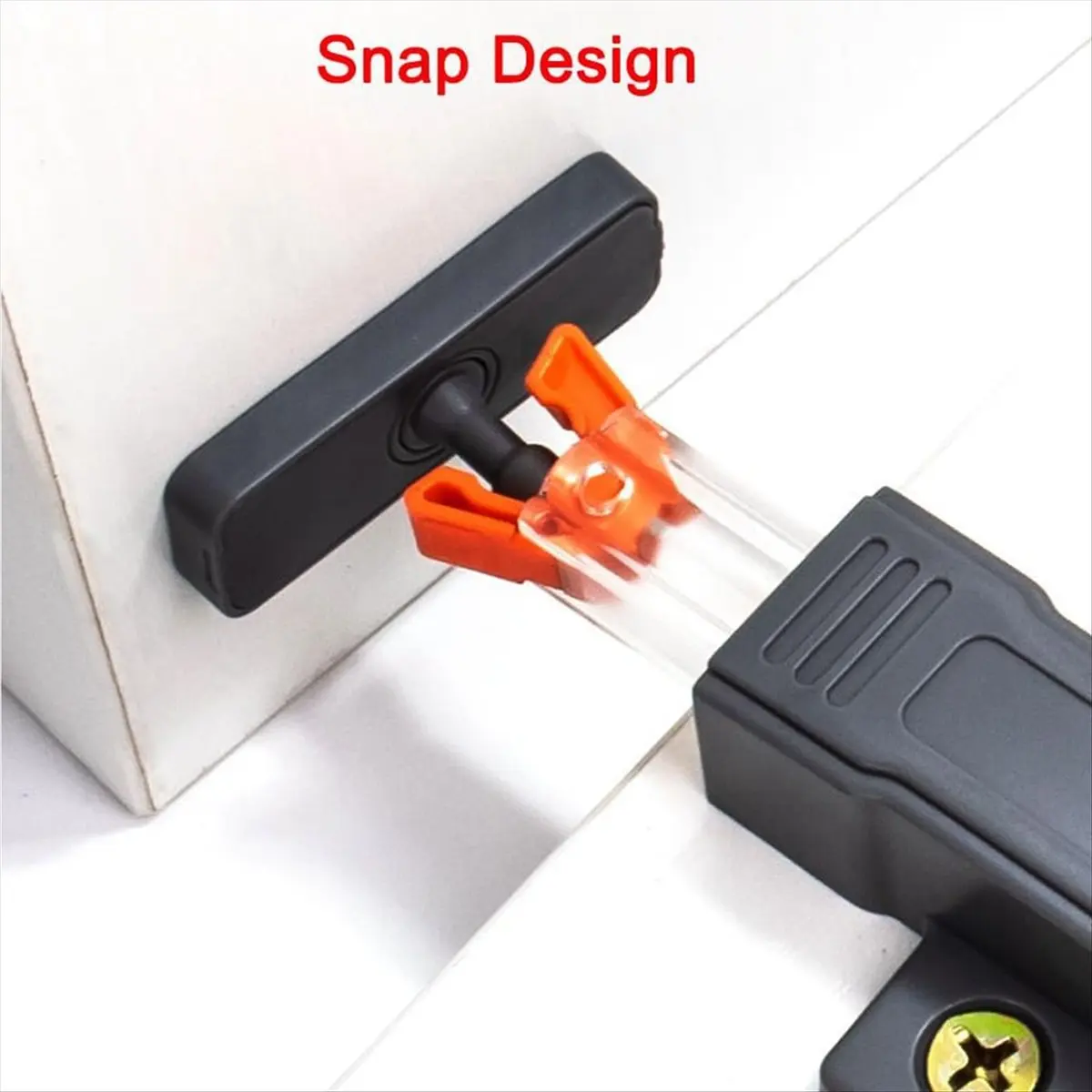 A56K Self-Locking Cabinet Door Rebounder Adjustable Lock Rebounder Wardrobe Cabinet Door Panel Push-Open Door Opener