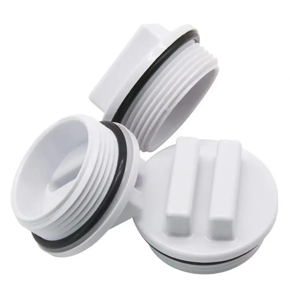 Sealing Plug Plastic Pool Winterizing Plug White Black Universal Pool Plugs Pool Return Line Stoper Swimming Pool