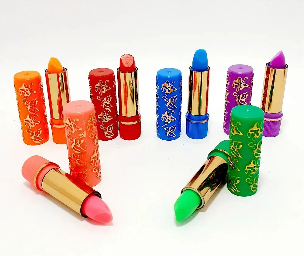 صندوق C/12 أحمر شفاه سحري 24 ساعة مدة طويلة ملون