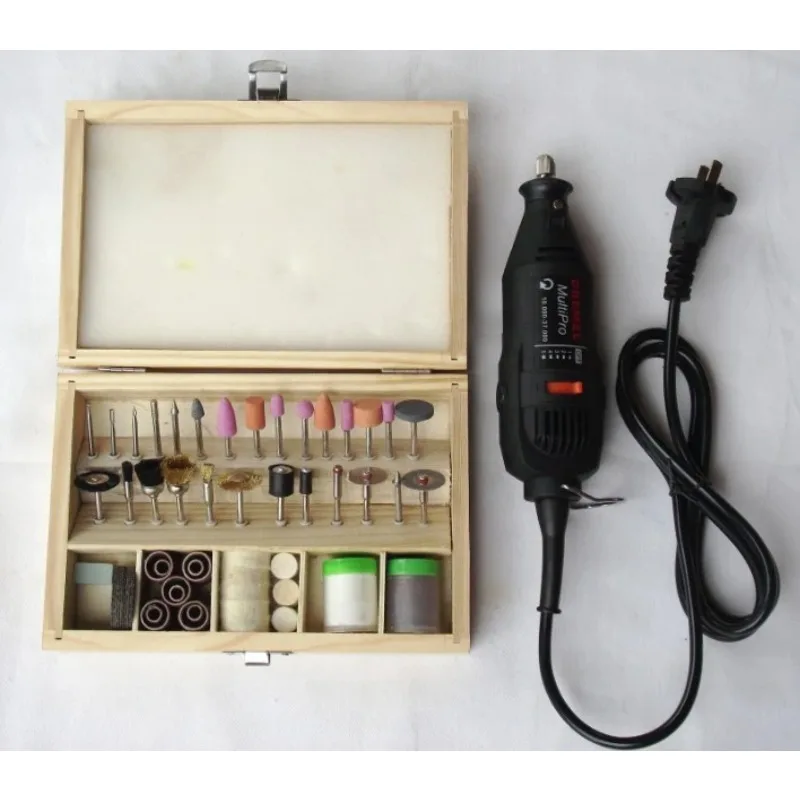 Hardware Variable Speed Rotary Tool with 100pc &30pc Grinder Tool Set,Flexible Shaft e