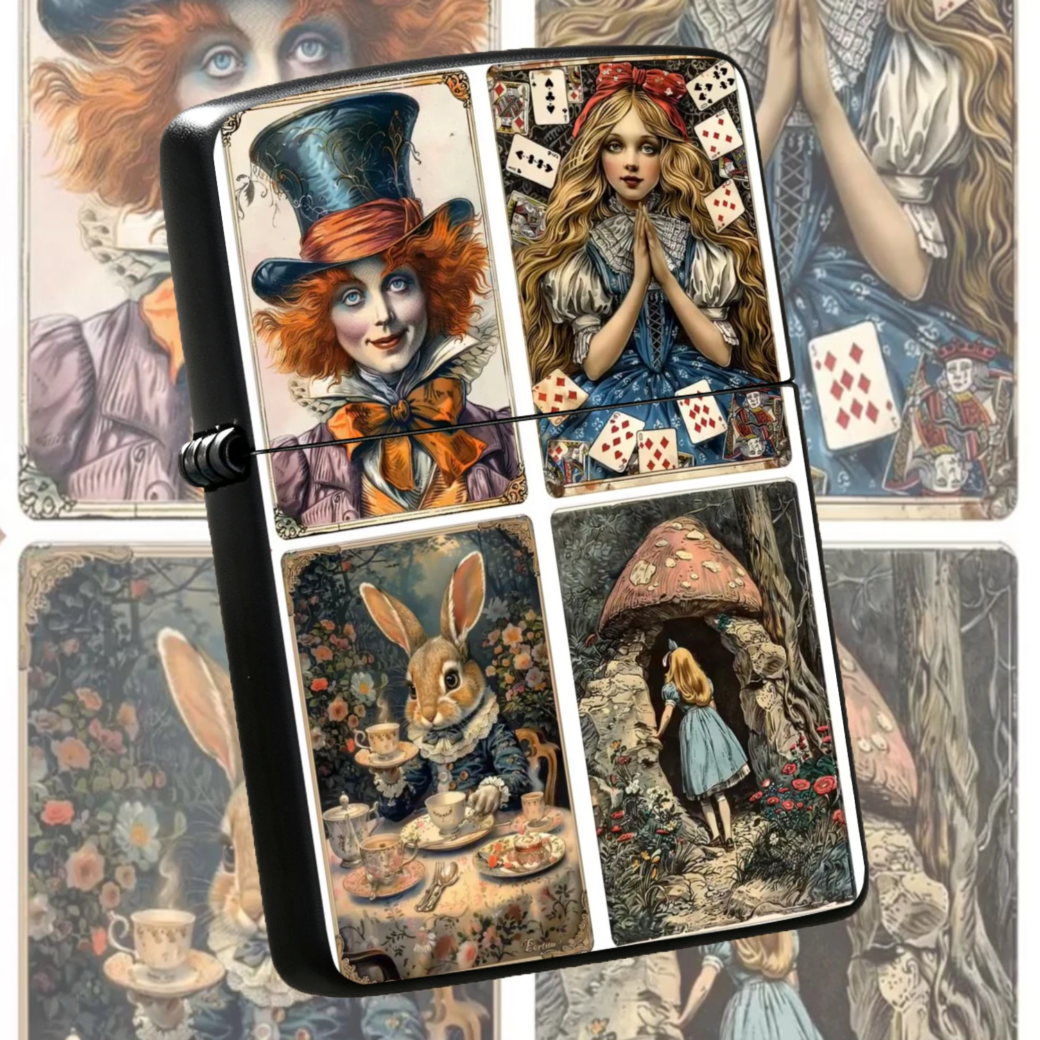 Vintage Themed , Exquisite Fairy Tale Style Peripheral Ornament, Creative Trendy Portable Ignition Item, Suitable For Daily Outdoor Use, Nice Practical Gift For Friends And Fans For And Commemoration A Humorous And Interesting Lighter