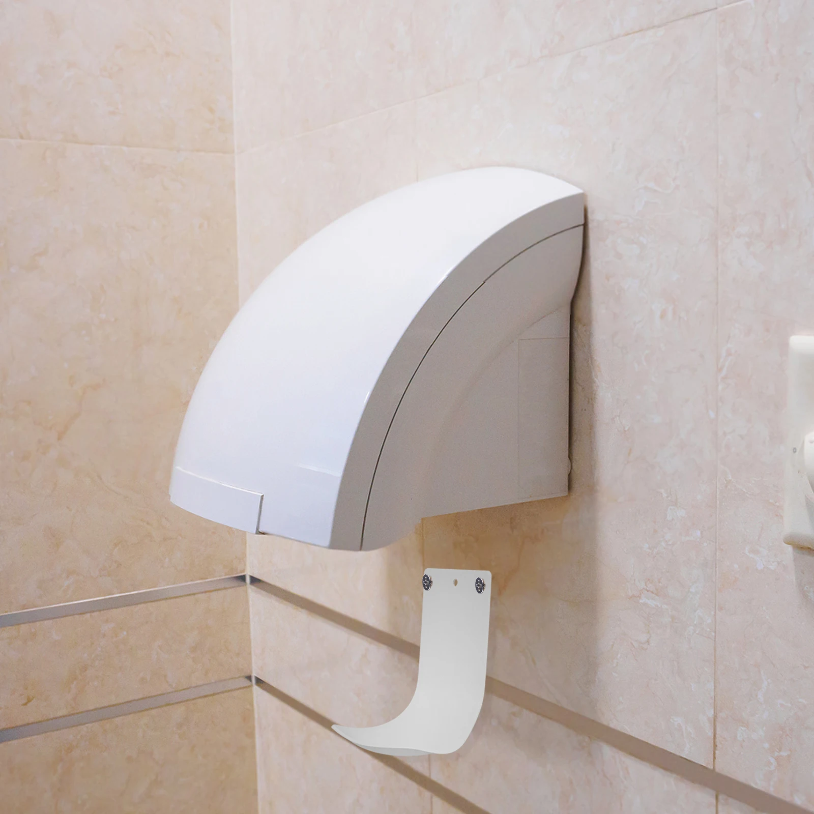 

Soap Dispenser Drip Tray Wall Mount For Liquid Soap Lotion Containers Leak Proof Easy Clean Compact Plastic Bathroom Accessories