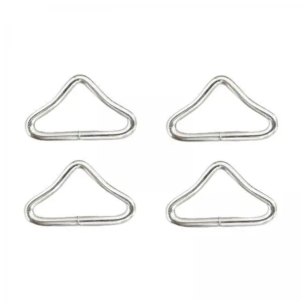 Trampoline V Shaped Buckle Durable Galvanized Steel Connectors Loop Ring Accessories for Spare Sheet Mesh Repair