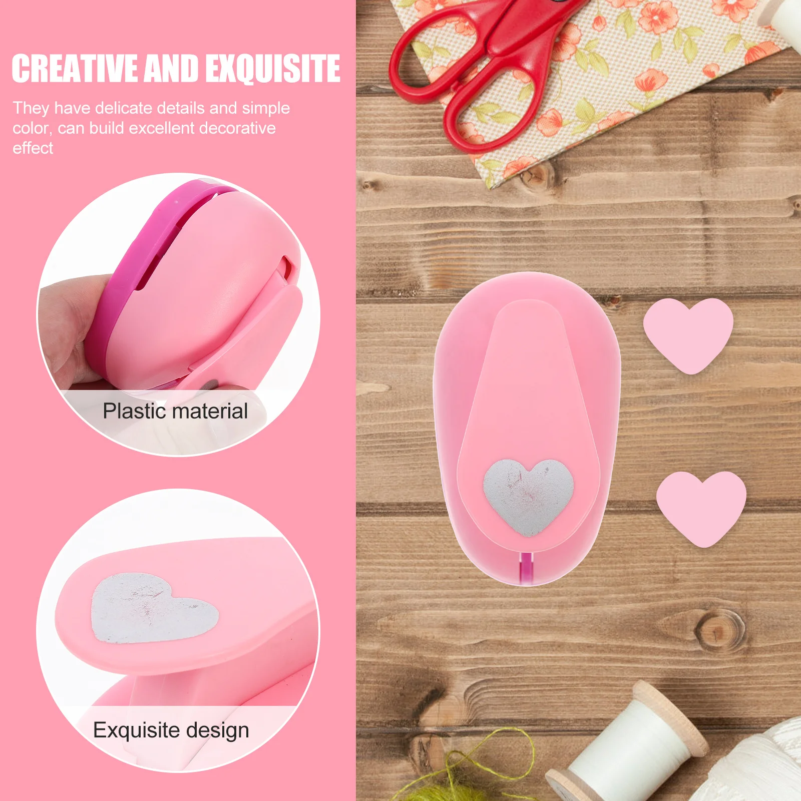 Papier Puncher Diy Craft Perforator Scrapbooking Kaart Maken Tool Handgemaakte Kunst Accessoire Voor Kinderen Creatieve Projecten