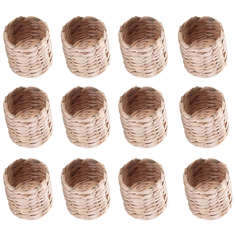 Serviette Ringe, Wasser Hyazinthe Serviette Halter Ringe-Rustikalen Serviette Ringe für Geburtstag Party, Abendessen Tisch Dekoration