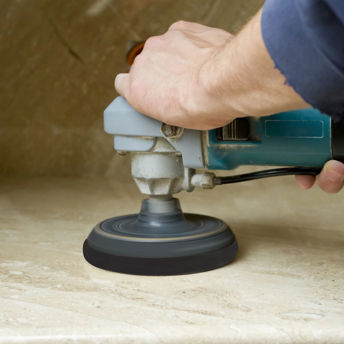 

Pneumatic Disc Sponge Set Sandpaper Discs Sanding Pad Block Kit Hook Loop Detail Sander Pads Buffing Oscillating Tool