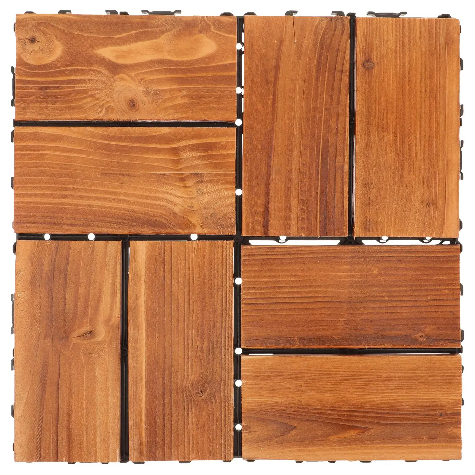 Anti-corrosion Patio Floor Covering Balcony Tiles Deck Interlocking Outdoor for Grass Wood Flooring Brick