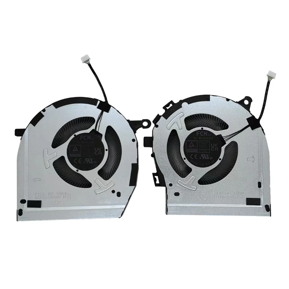 New CPU+GPU Cooling Fan for Lenovo y7000p IRX9 2024 Y7000P Legion 5 16IRX9 83DG FSCG DFSCL12E06486C FSCH DFSCL12E16486C 12V 1A