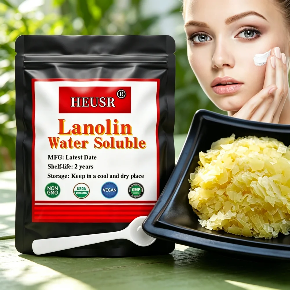 Water Soluble Lanolin Peg 75 Moisturizing Anti Wrinkle Tender Face Skin Care Cosmetic Materia