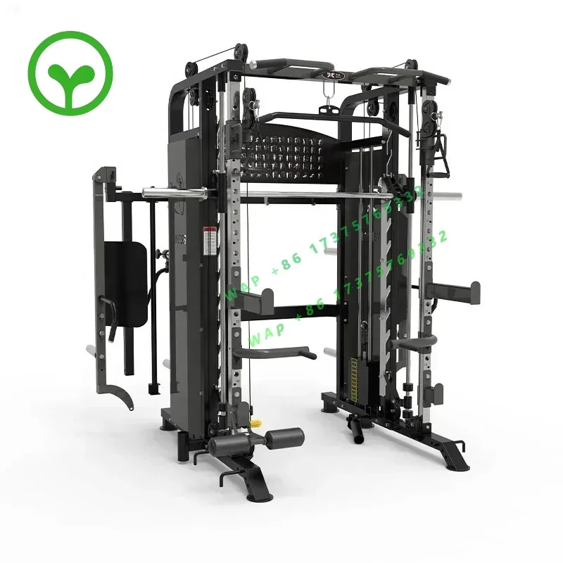 【2026】Fitness Equipment Functional Trainer Smith Machine Squat Rack Multi Functional Machine DY-9000