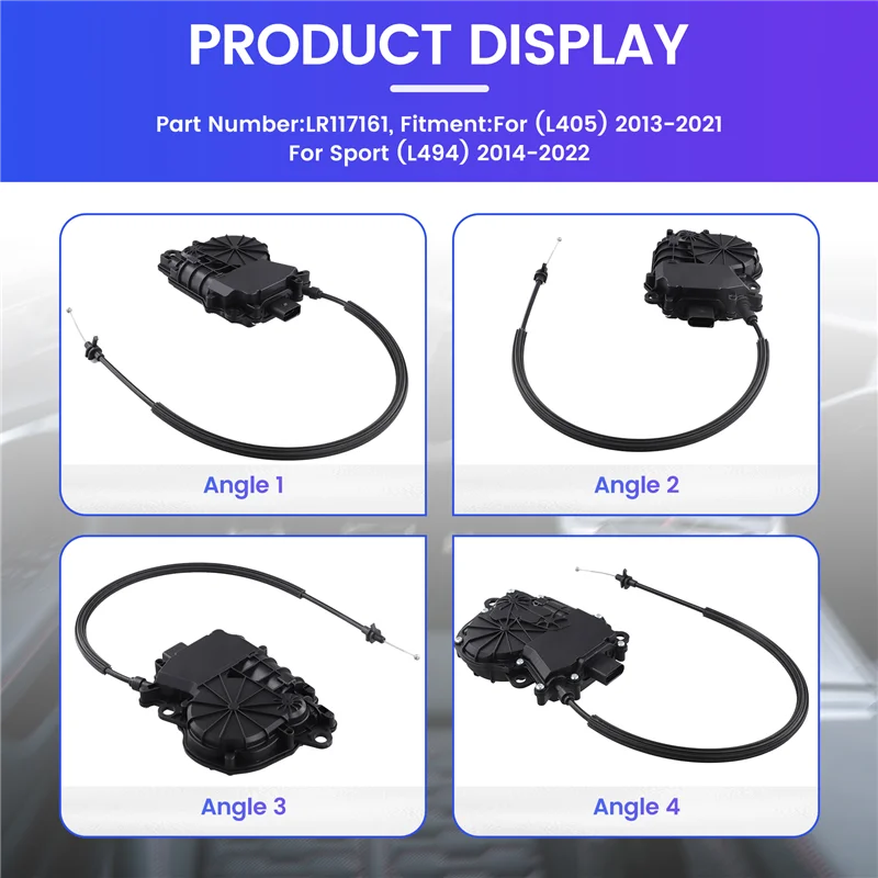 

A33K-Car Rear Door Lock Actuator Door Lock Latch For Land Rover Range Rover(L405) 2013-2021 Sport (L494) 2014-2022 LR117161