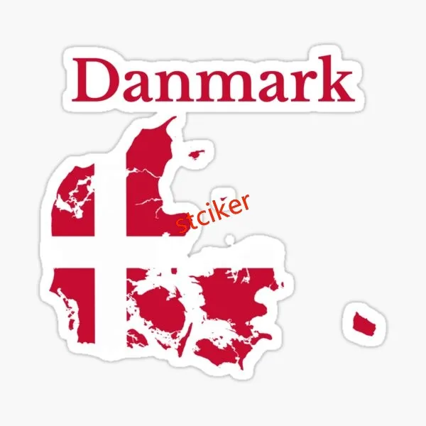 

Denmark Sticker Car Bicycle Skateboard Laptop Rv Camper Windows Windshield Luggage Kayak Suv Scratch-proof
